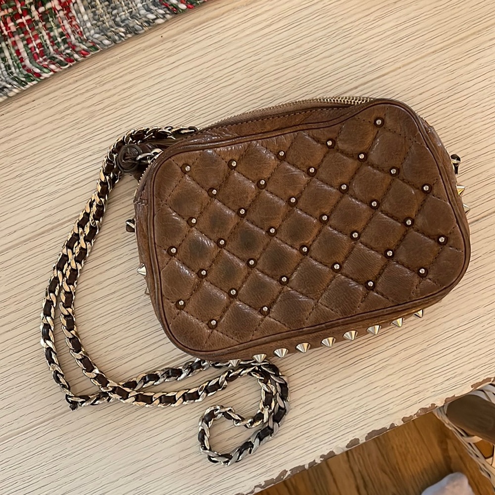 Rebecca minkoff studded chain bag